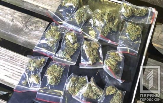 15 слип-пакетов с марихуаной: патрульные Кривого Рога обнаружили наркотики у местного жителя