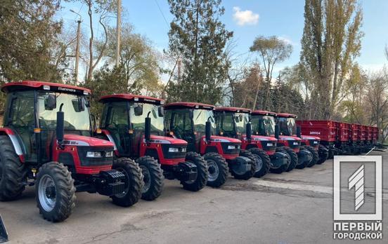 В Кривом Роге закупили новую спецтехнику для работы на улицах города