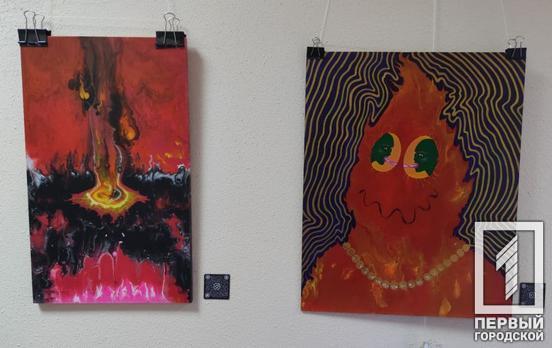 В арт-пространстве «Первого Городского» открылась выставка художницы из Кривого Рога