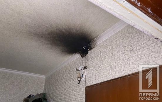 В одной из пятиэтажек в Кривом Роге произошло короткое замыкание в электрощите