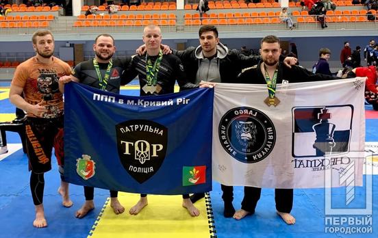 Патрульные Кривого Рога заняли призовые места на турнирах по бразильскому джиу-джитсу