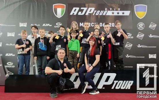 Спортсмены из Кривого Рога получили 11 медалей на международном турнире по джиу-джитсу