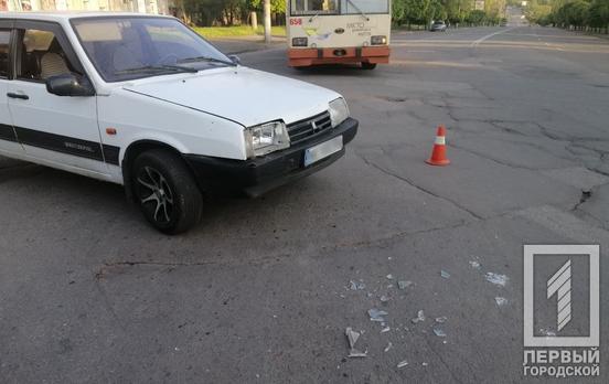 В центре Кривого Рога на перекрёстке не разминулись «ВАЗ» и Fiat