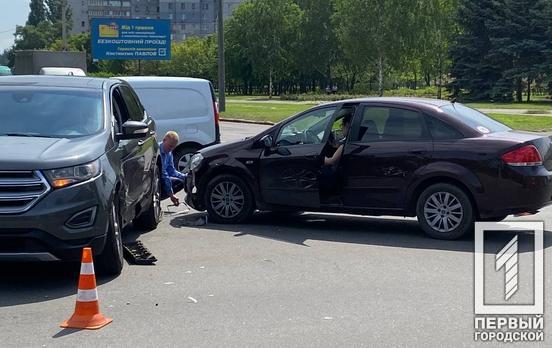 Из-за аварии в центре Кривого Рога временно было затруднено движение через проспект Металлургов