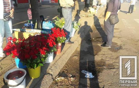 В Кривом Роге возле рынка Соцгорода провели рейд по местам стихийной торговли