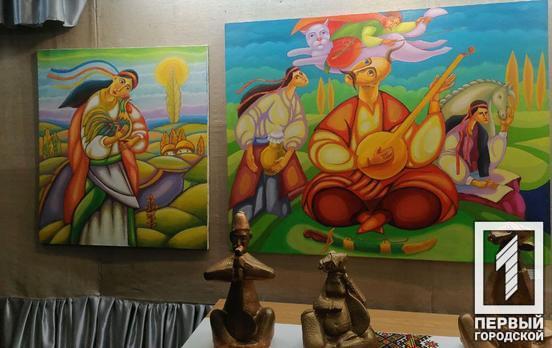 «Мелодія натхнення»: у музеї Кривого Рогу презентували творчі роботи митців