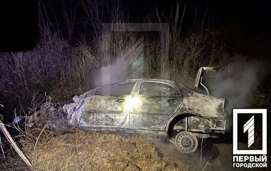 На в'їзді в Кривий Ріг зіткнулися фура та Daewoo, водій якого згорів живцем у салоні