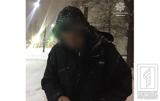 Патрульні Кривого Рогу затримали зловмисника, який ударив ножем в живіт свого знайомого