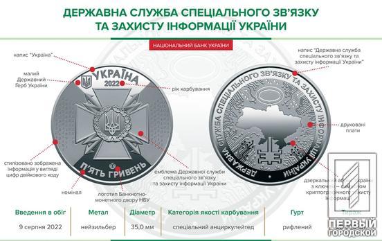 Нацбанк України випустив пам'ятну монету та медаль, присвячені спецслужбам України