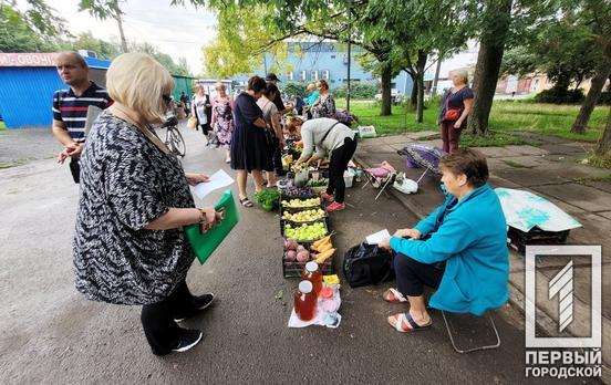 В Інгулецькому районі Кривого Рогу провели рейд стихійної торгівлі