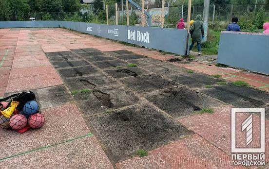 У Кривому Розі пограбували майданчик для тренувань баскетбольного клубу