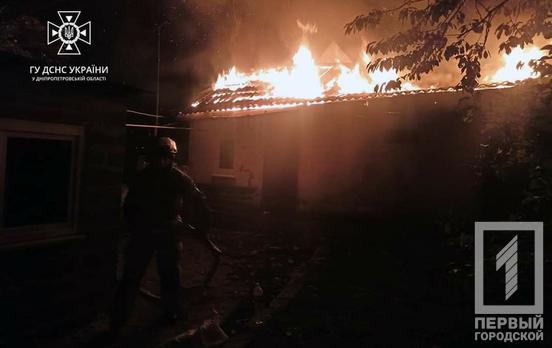 У Покровському районі горіла літня кухня