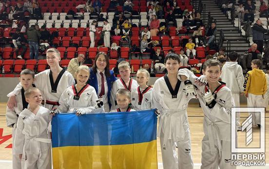 Криворізькі спортсмени здобули шість нагород на Міжнародному турнірі з тхеквондо