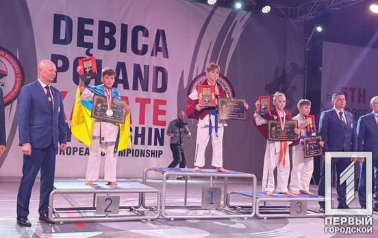 Криворізький спортсмен здобув дві перемоги на Чемпіонаті Європи з кіокушин карате