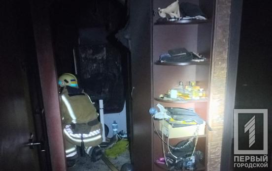 Внаслідок пожежі у Кривому Розі постраждав чоловік