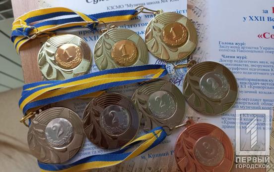 Більше десятка призових місць посіли юні таланти з Кривого Рогу на Міжнародних та Всеукраїнських конкурсах талантів