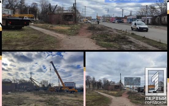 Вулиці Кривого Рогу продовжують очищувати від рекламних конструкцій, встановлених незаконно