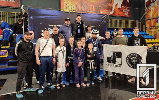 Криворізька команда спортсменів здобула бронзу турніру з джиу-джитсу TMS ліги