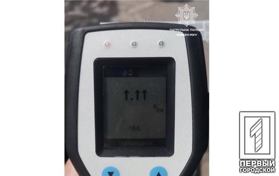 Поліція Кривого Рогу виявила понад 20 водіїв напідпитку за минулі вихідні
