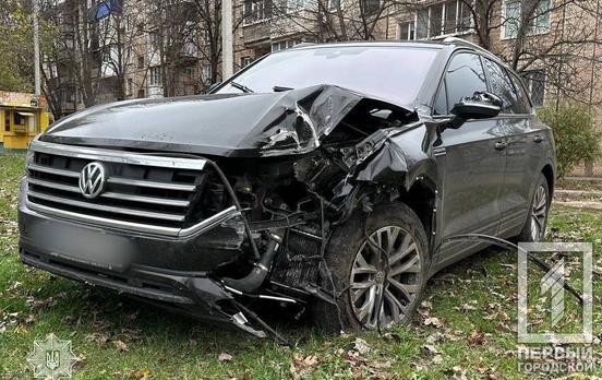 «П’яний форсаж» у комендантську годину: у Кривому Розі поліції довелося вести погоню за нетверезим водієм Volkswagen