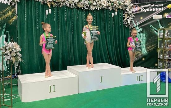 Золото, срібло і три бронзи здобули юні гімнастки з Кривого Рогу
