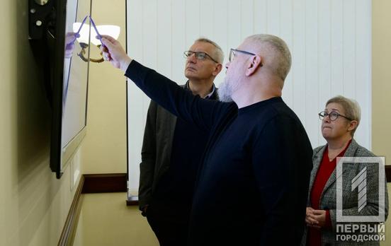 Чрезвычайный и Полномочный Посол Федеративной Республики Германия в Украине Мартин Егер, руководство Кривого Рога и Совета обороны на рабочей встрече обсудили взаимодействие и вопросы развития города