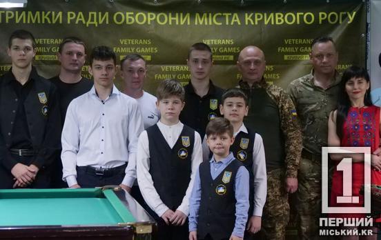 У Кривому Розі пройшов ІІІ етап змагань з більярду серед ветеранів війни та учасників бойових дій й членів їхніх родин у рамках міських спортивних змагань Veterans Family Games Кривий Ріг – 2024