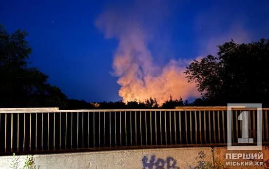 Червоногаряче зарево було видно здалеку: у Кривому Розі палало звалище