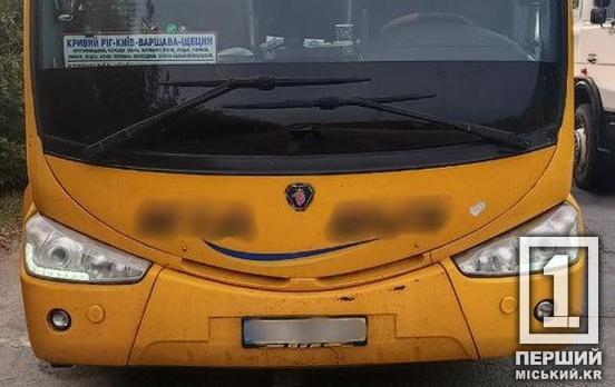 Водій міжнародного автобусу з Кривого Рогу влетів на 34 тисячі грн штрафу