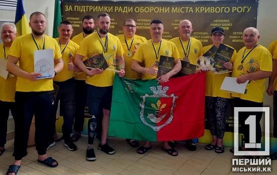 Криворізькі VETERANS FAMILY GAMES: мама двох воїнів виборола срібло у плаванні