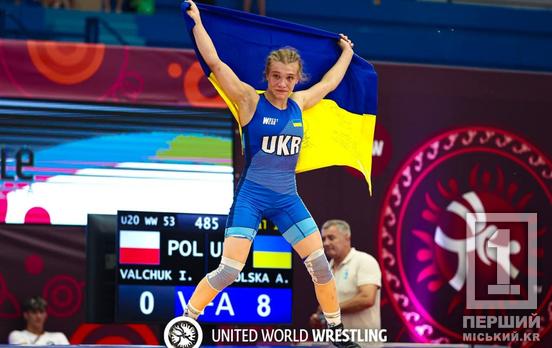 Золото наше: вихованка криворізької ДЮСШ №2 Анастасія Польська стала чемпіонкою Європи з вільної боротьби