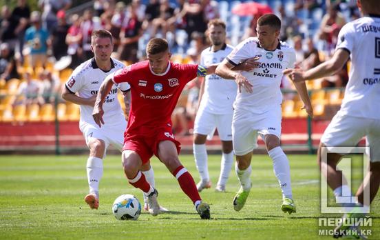 Два голи були наші: ФК «Кривбас» переграв київську «Оболонь»