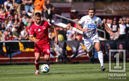 Житомирське «Полісся» перервало серію перемог «Кривбасу з мінімальним рахунком: 0:1