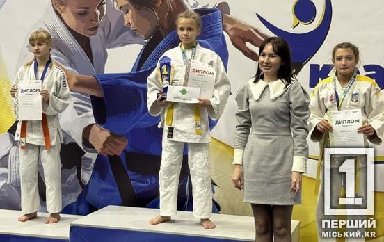 Первое золото за девять лет: дзюдоистка из Кривого Рога Виктория Овчинникова одержала победу на турнире «Украинка»