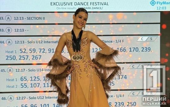 Запалила сцену в Італії: шестикласниця з Кривого Рогу Аріна Михайловська тріумфально виступила на хореографічному конкурсі