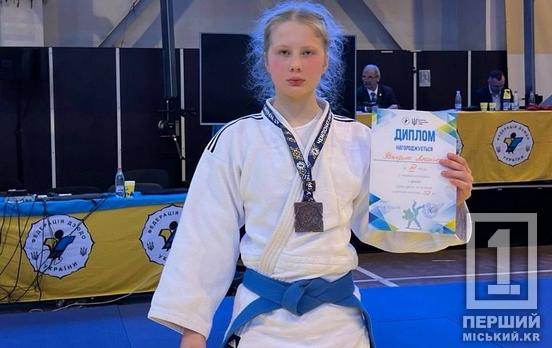 Навіть травма не стала на заваді перемозі: Катерина Алєніна везе до Кривого Рогу «бронзу» чемпіонату України з дзюдо