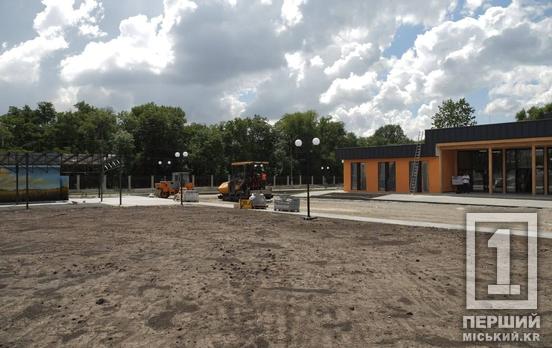 У Кривому Розі вже на 85% виконано будівництво нового мультифункціонального Ветеранського простору у Покровському районі