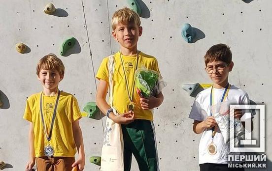 Криворіжець Дмитро Саліхзянов виборов бронзу на обласному чемпіонаті зі скелелазіння