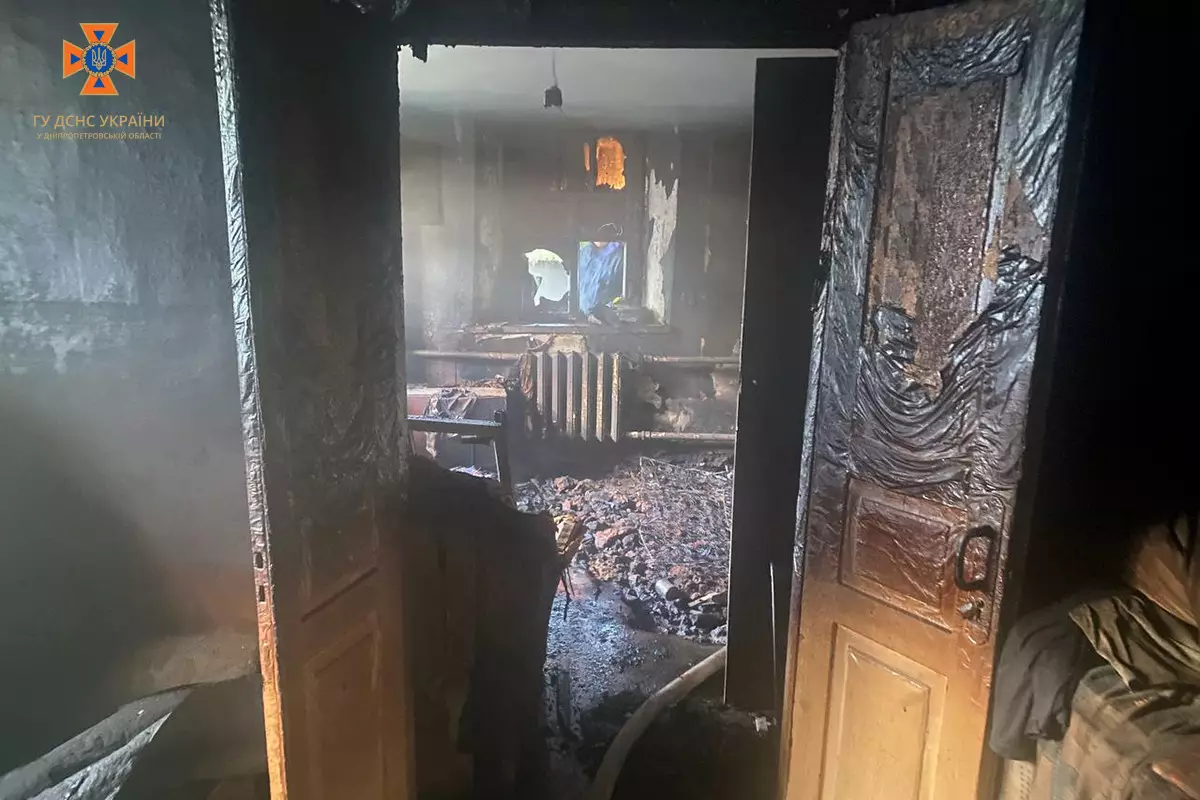 Не встиг вибігти з будинку: у Центрально-Міському районі міста згорів літній чоловік
