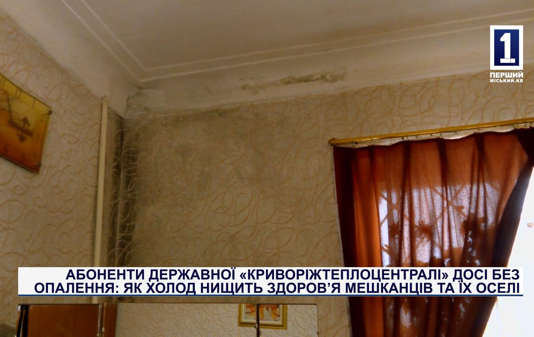 АБОНЕНТЫ «КРИВОРОЖТЕПЛОЦЕНТРАЛИ» ДО СИХ ПОР БЕЗ ОТОПЛЕНИЯ: КАК ХОЛОД УНИЧТОЖАЕТ ЗДОРОВЬЕ ЖИТЕЛЕЙ И ИХ ДОМА