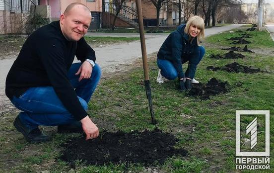 В Кривом Роге жители самостоятельно высадили более ста растений, - соцсети