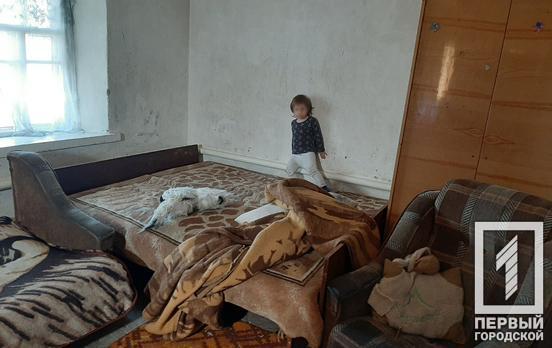 Из-за опасных условий жизни у родителей в Кривом Роге забрали двоих детей