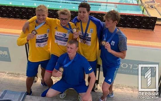 Плавці з Кривого Рогу здобули бронзу чемпіонату Європи у Римі