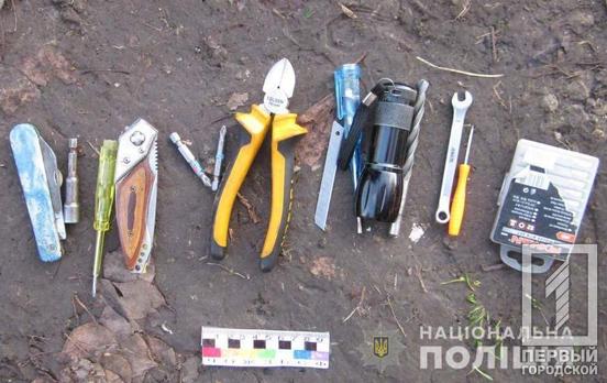 Полиция Кривого Рога задержала подозреваемого в кражах вещей из автомобилей