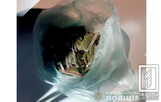 50 слип-пакетов: в Кривом Роге у несовершеннолетнего изъяли марихуану