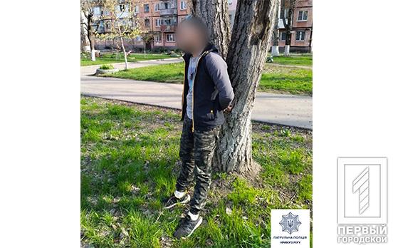 Угрожал пистолетом и скрылся: патрульные Кривого Рога разыскали вероятного злоумышленника с наркотиками в автомобиле