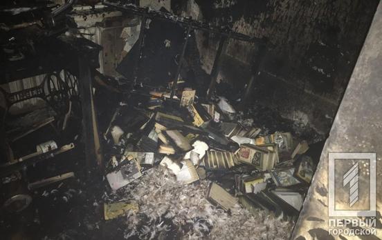 Во время пожара в Саксаганском районе Кривого Рога погиб мужчина